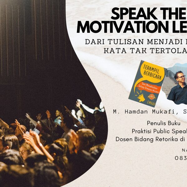 Speak The Motivation Letter Event