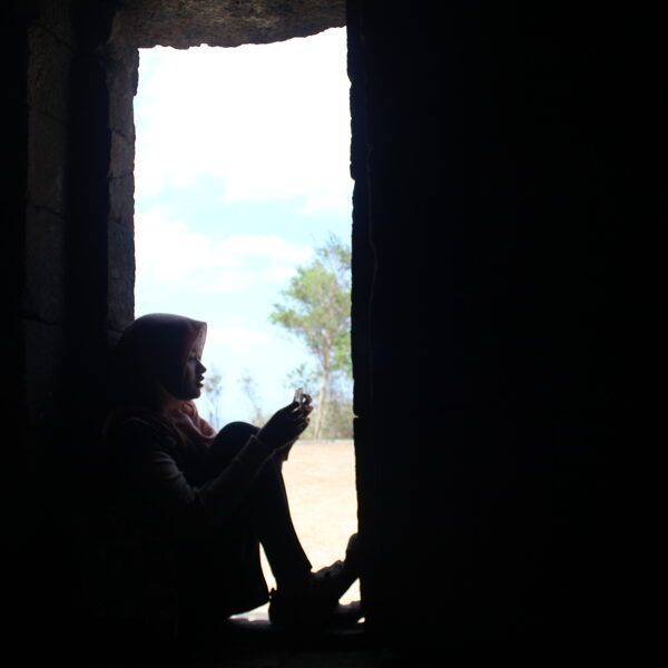 Exploring Views and Gesture at Candi Ijo Yogyakarta