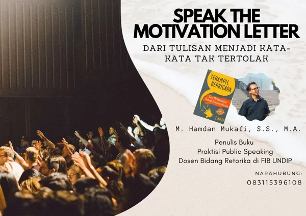 Speak The Motivation Letter Event