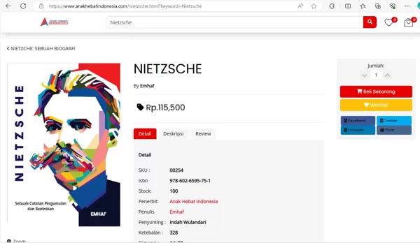 Biography of Fridrich Nietzsche and His Thoughts